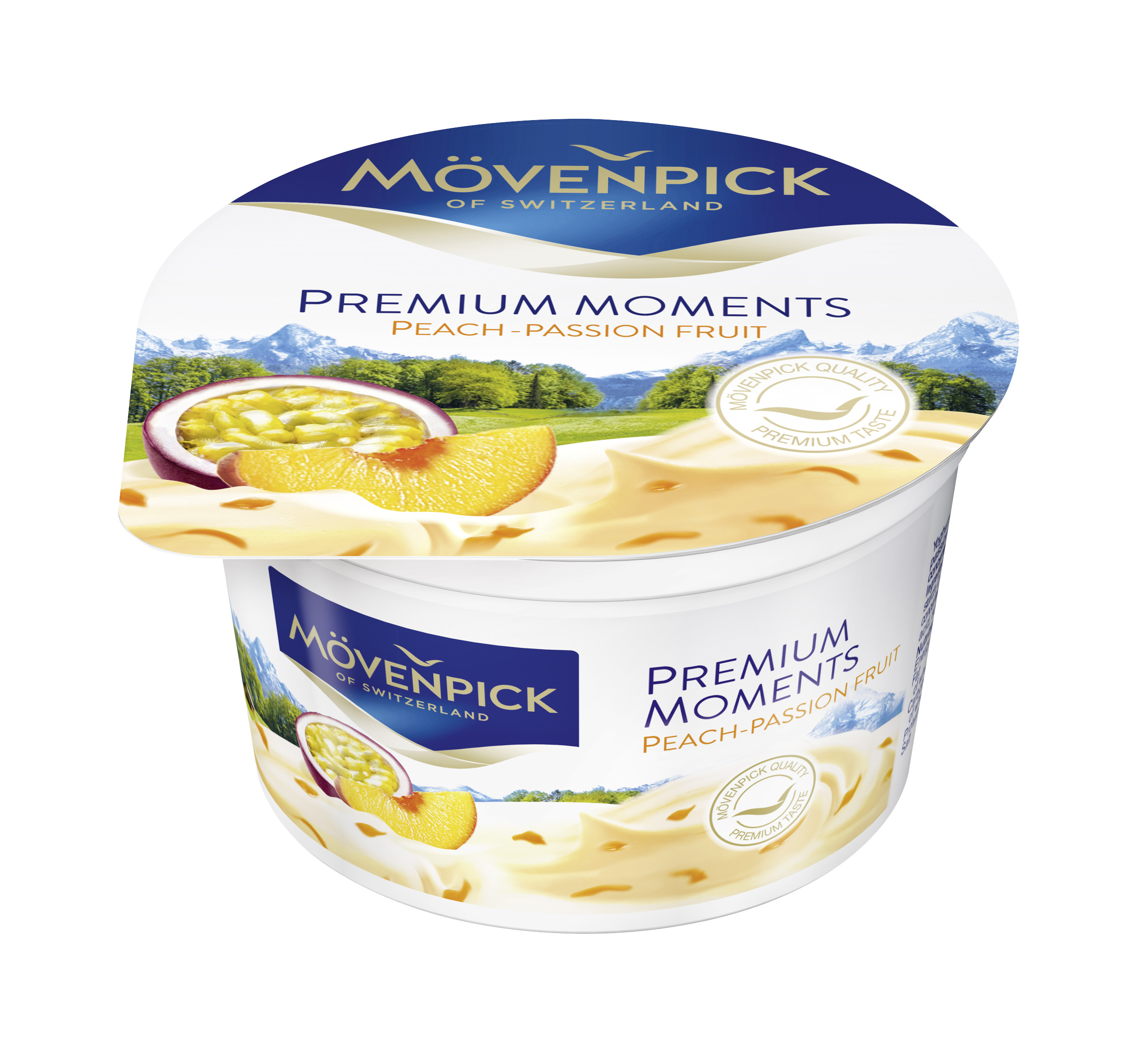 Movenpick鮮桃熱情果乳酪