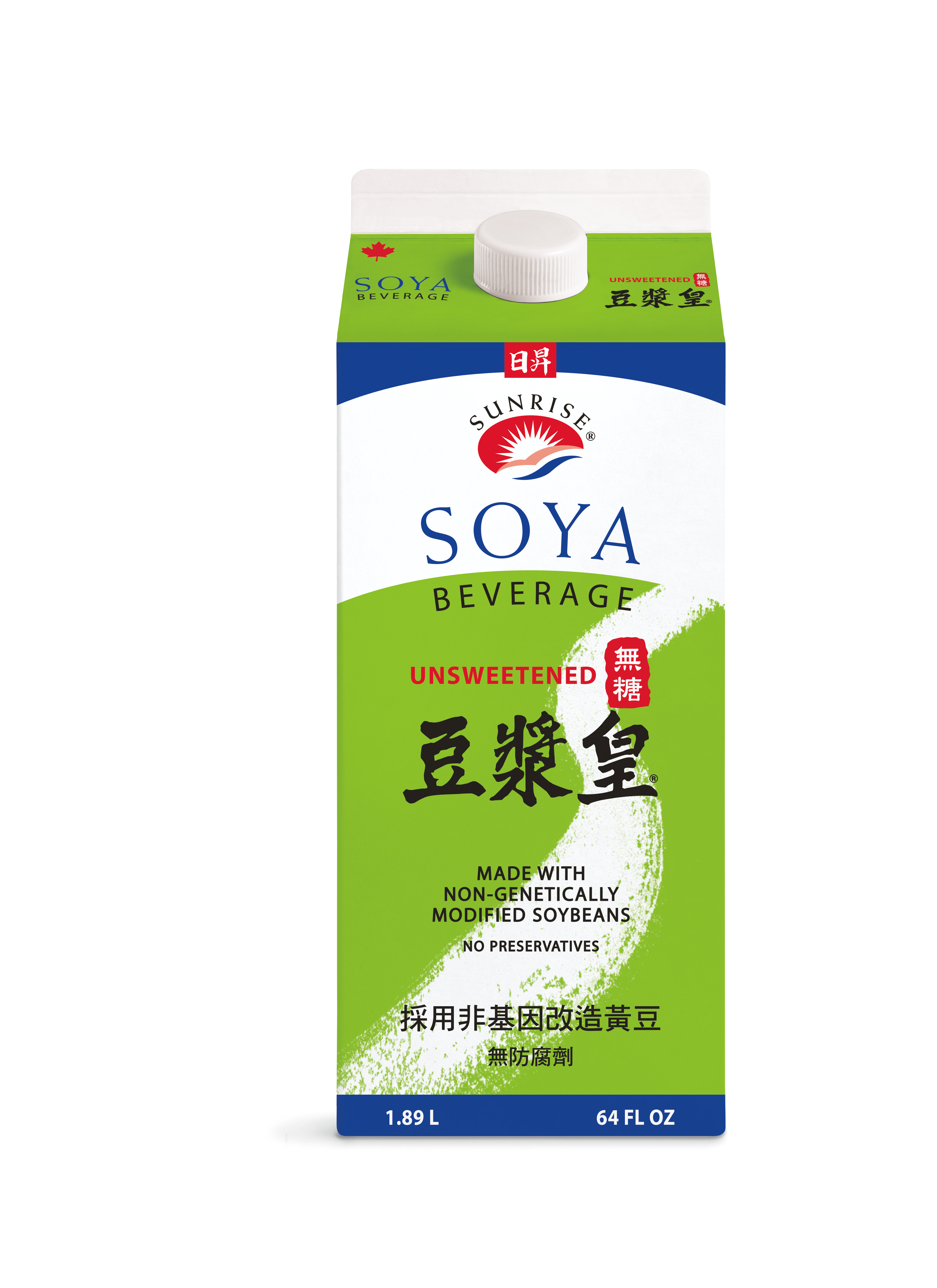 加拿大日昇豆漿皇-無糖