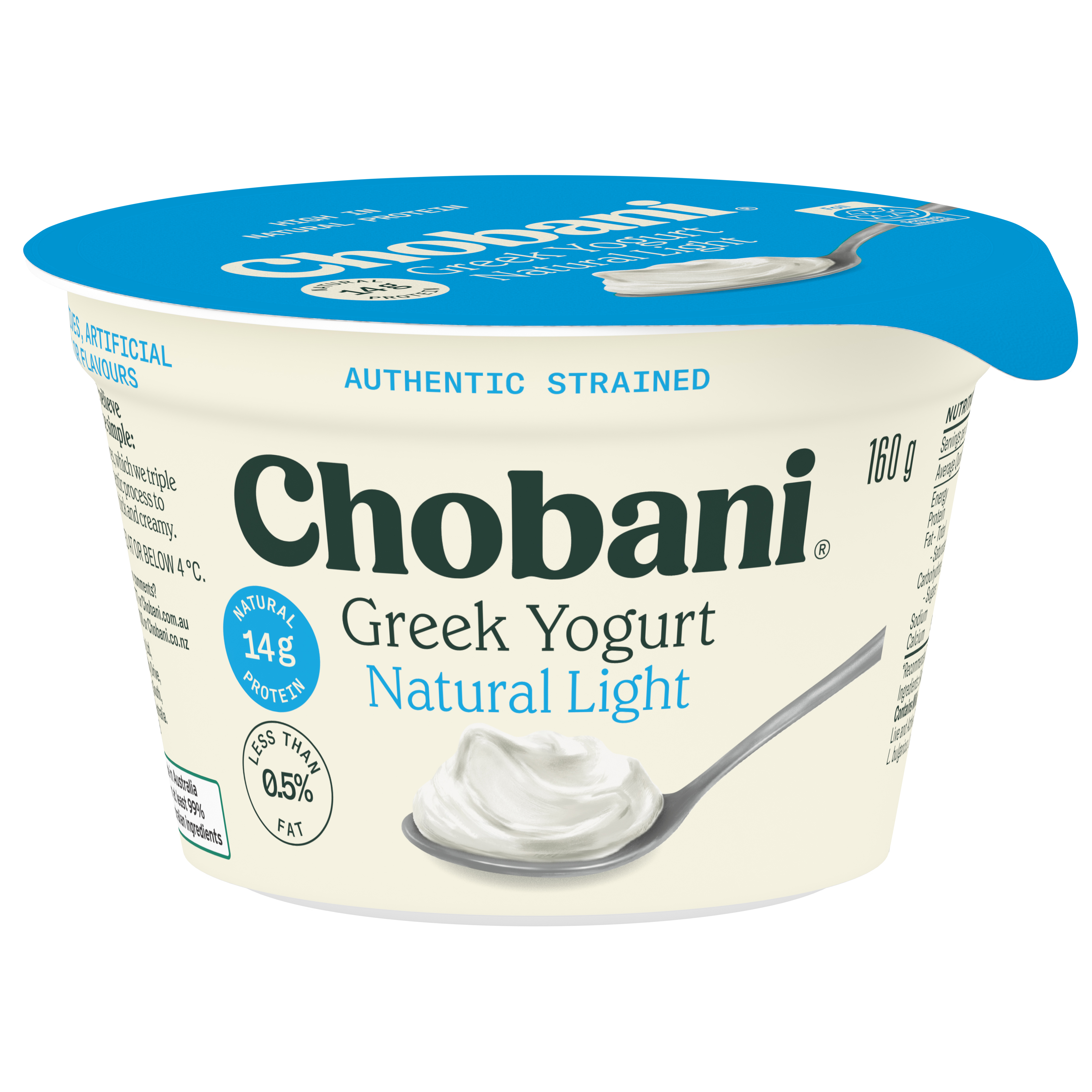 CHOBANI希臘脫脂原味乳酪