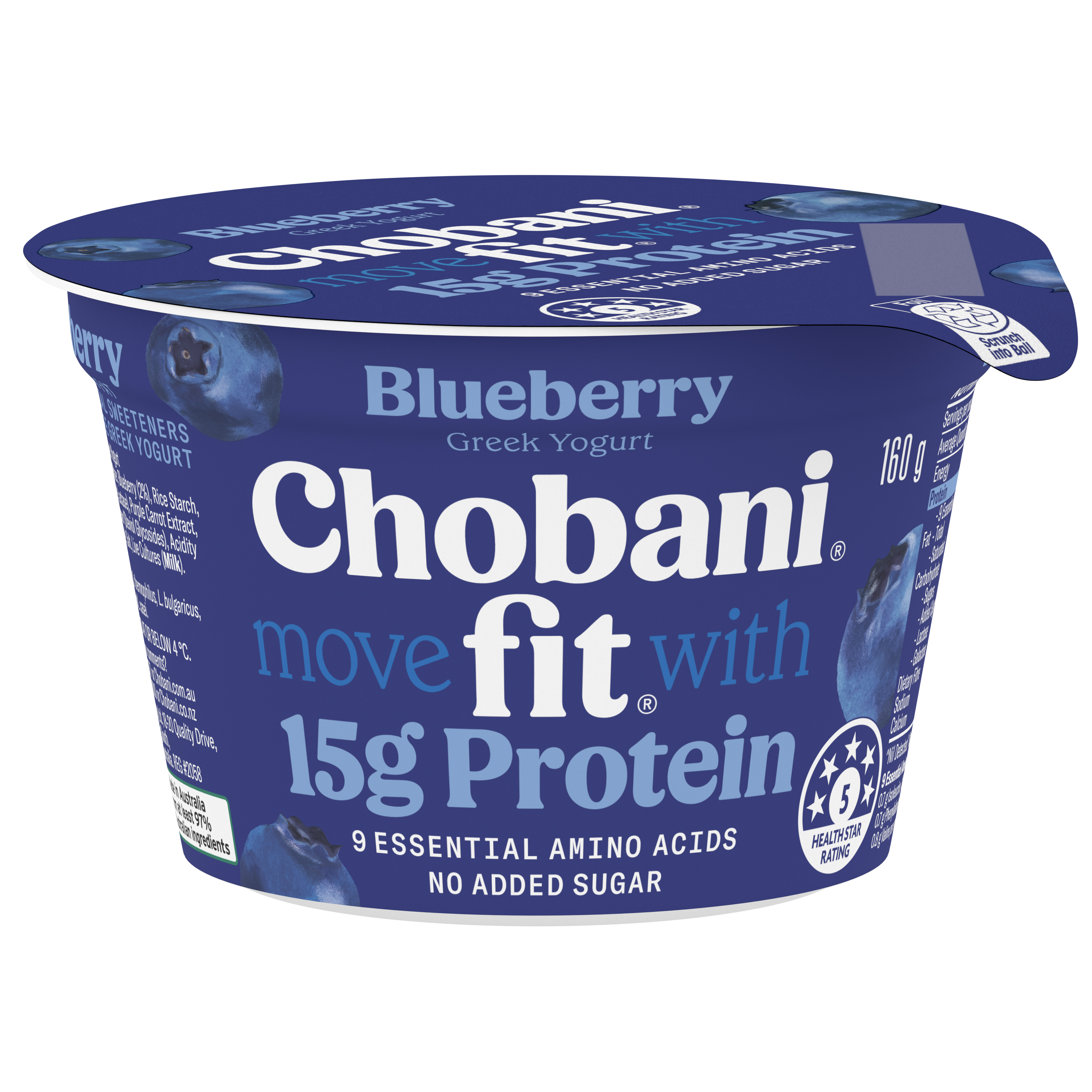 CHOBANI希臘高蛋白乳酪藍莓