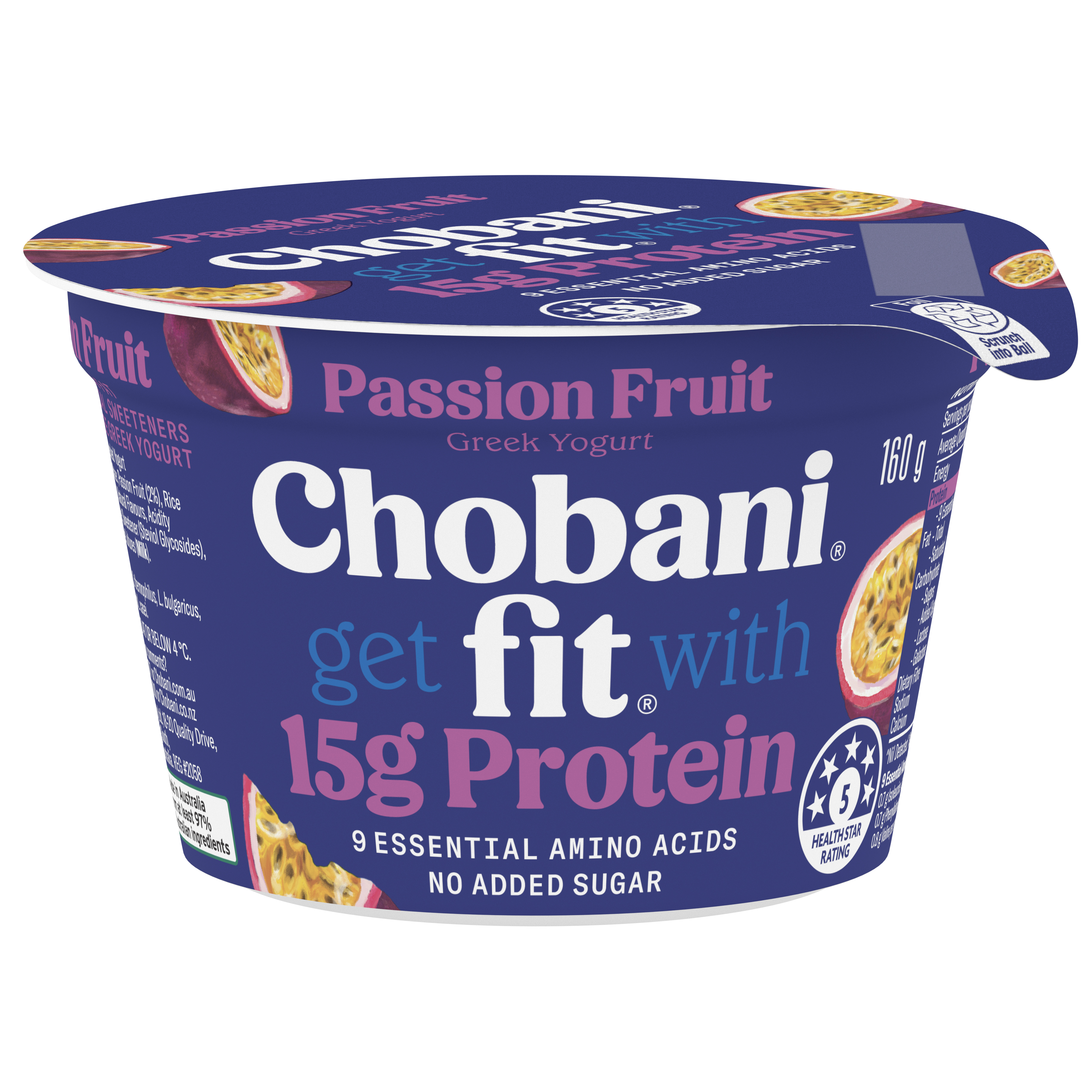 CHOBANI希臘高蛋白乳酪熱情果
